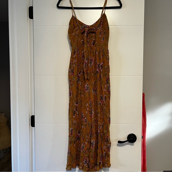 Patrons of Peace | Floral Mustard Jumpsuit - Picture 7 of 14